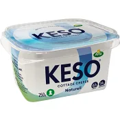 Cottage cheese Naturell 4% 250g KESO®