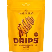 Torkad Mango med mjölkchoklad 100g Dave & Jon's