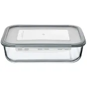 Ugn-/Förvaringsform Glas med lock 2700ml ICA