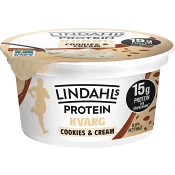Proteinkvarg Cookies & Cream 0,6% 150g Lindahls