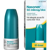 Nasonex Anti-inflamatoriskt nässpray 60 doser