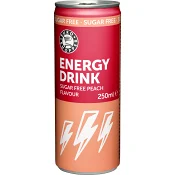 Energidryck Peach sockerfri 25 cl Euro Shopper
