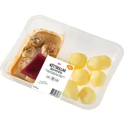 Färdigmat Köttbullar med Potatis Gräddsås 400g ICA