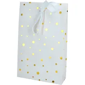 Presentpåse Knyt Guldprick 20x32cm