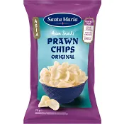 Prawn chips original 73g Santa Maria