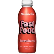 Måltidsersättning Dryck Fast Food Strawberry 500ml Barebells