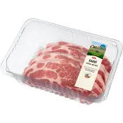 Karrékotlett Färsk Skivad med ben ca 1kg ICA