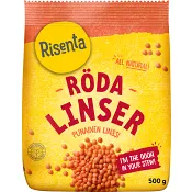 Röda linser 500g Risenta