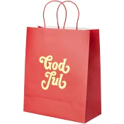 Presentpåse God jul 26x31cm