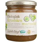 Krusbärsmarmelad 320g KRAV Torefolk Gård