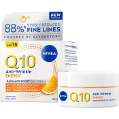 Dagkräm Q10 Energy Healthy Glow Day Cream SPF15 50ml Nivea