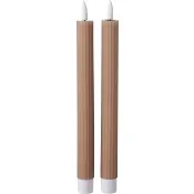 LED Kronljus rille 2p nougat ICA