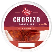 Tapas Chorizo Chips 70g Göl