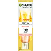 Ansiktskräm Vitamin C Daily UV Glow Boosting Fluid 40ml Garnier