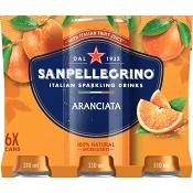 Läsk Aranciata 6-p 33cl San Pellegrino