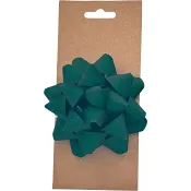 Presentrosett XL grön glitter 1-p