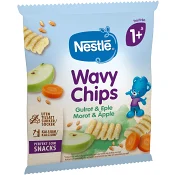 Wavy Chips Morot  Äpple 7g 1år Nestlé