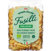 Pasta Fusilli Ekologisk 500g ICA I love eco