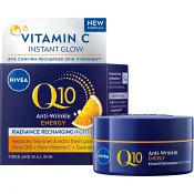 Nattkräm Q10 Energy Radiance Recharging Night Cream 50ml Nivea