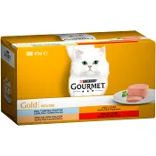 Kattmat Mixade smaker 4-p 340g Gourmet