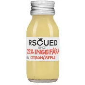 Ingefärashot 25%Ingefära,Citron & Äpple 6cl Rscued