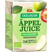 Äpplejuice koncentrat Ekologisk 2dl ICA I love eco