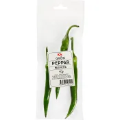 Grön peppar 40g Klass 1 ICA