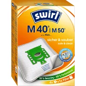 Dammsugarpåse M40/M50 4-pack Swirl