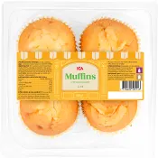 Muffins citron 4-p 300g ICA