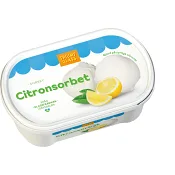 Citronsorbet 500ml Triumf Glass