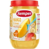 Mango & banan Från 5m 190g Semper
