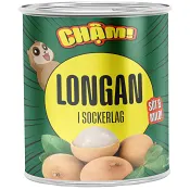 Longan i sockerlag 567g Cham