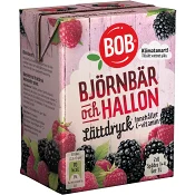 Lättdryck Björnbär & hallon Koncentrat 2dl BOB