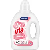 Flytande Tvättmede Color Parfymfri 760ml Via