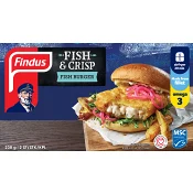 Fish and crisp Fish burger MSC 230g Findus