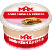 Dressing Sourcream och Pepper 220ml Max