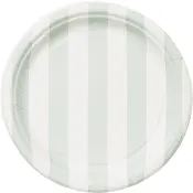 Tallrik mint rand 25cm 12-p ICA