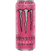 Energidryck Ultra Rosá Sockerfri 50cl Monster Energy