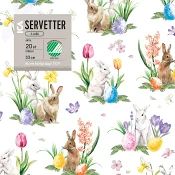 Servett 33cm Funny 20-p ICA