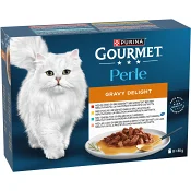 Kattmat Gourmet Perle Gravy Delight 85g 8-p Purina