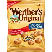 Gräddkarameller Sockerfri 70g Werthers original