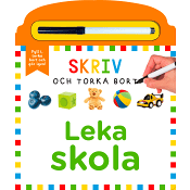 Leka skola Skriv och torka bort