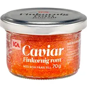 Caviar finkornig rom röd 70g ICA