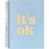 Spiralblock Klara A5 Blå HP