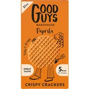 Crispy Crackers - Paprika 50g Good Guys Bakehouse