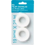 Refill osynlig 2-pack, 19mm x 25m