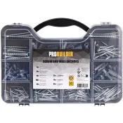 Skruv & väggankare 330st