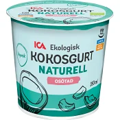 Kokosgurt Naturell Osötad Ekologisk 18% 350ml ICA