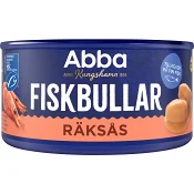 Fiskbullar i räksås 375g Abba