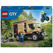 LEGO City Äventyrsbil med mountainbikes 60512